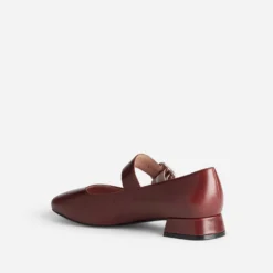 Babies cognac cuir