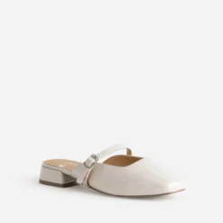 Babies mule beige vernie