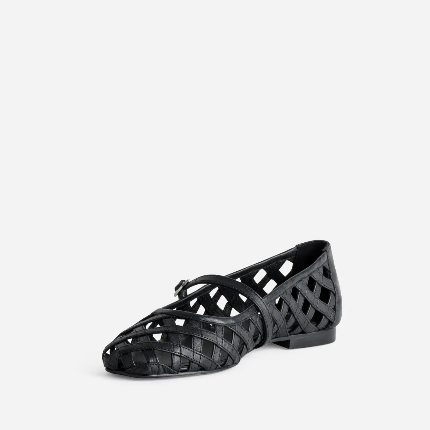 Babies noire cuir