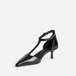 Babies salomé noire kitten-heel