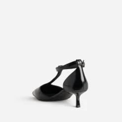 Babies salomé noire kitten-heel