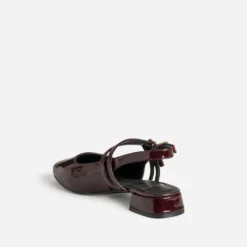Babies slingback bordeaux vernie