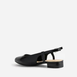 Ballerine slingback noire