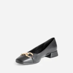 Ballerine à talon noire