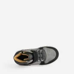 Basket BUGGY noire et grise