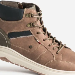 Basket cognac avec découpes