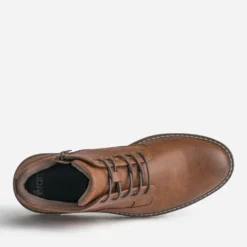 Basket cognac et marron