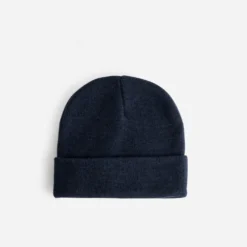 Bonnet marine tricot Homme