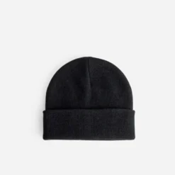 Bonnet noir tricot Homme