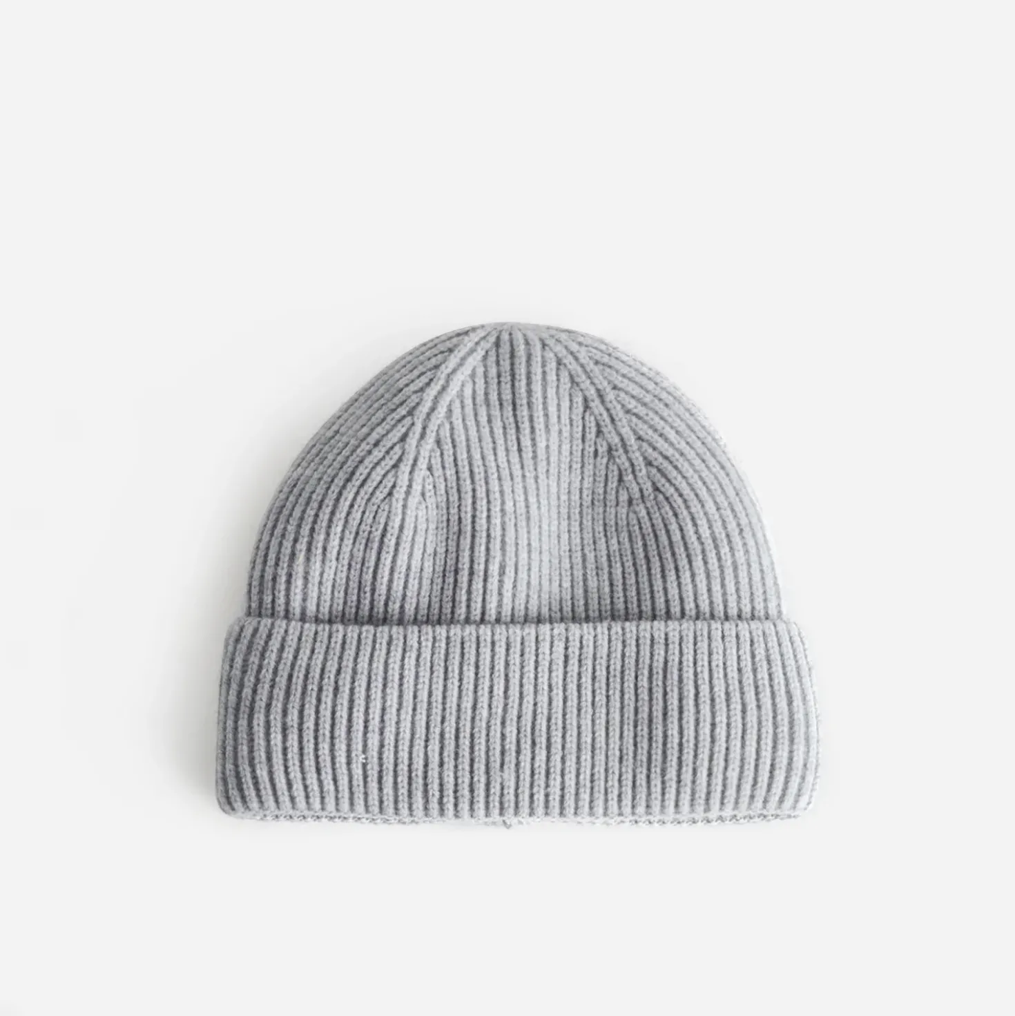 Bonnet TEXTO gris tricot