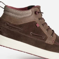 Boots-bateau TBS marron cuir velours