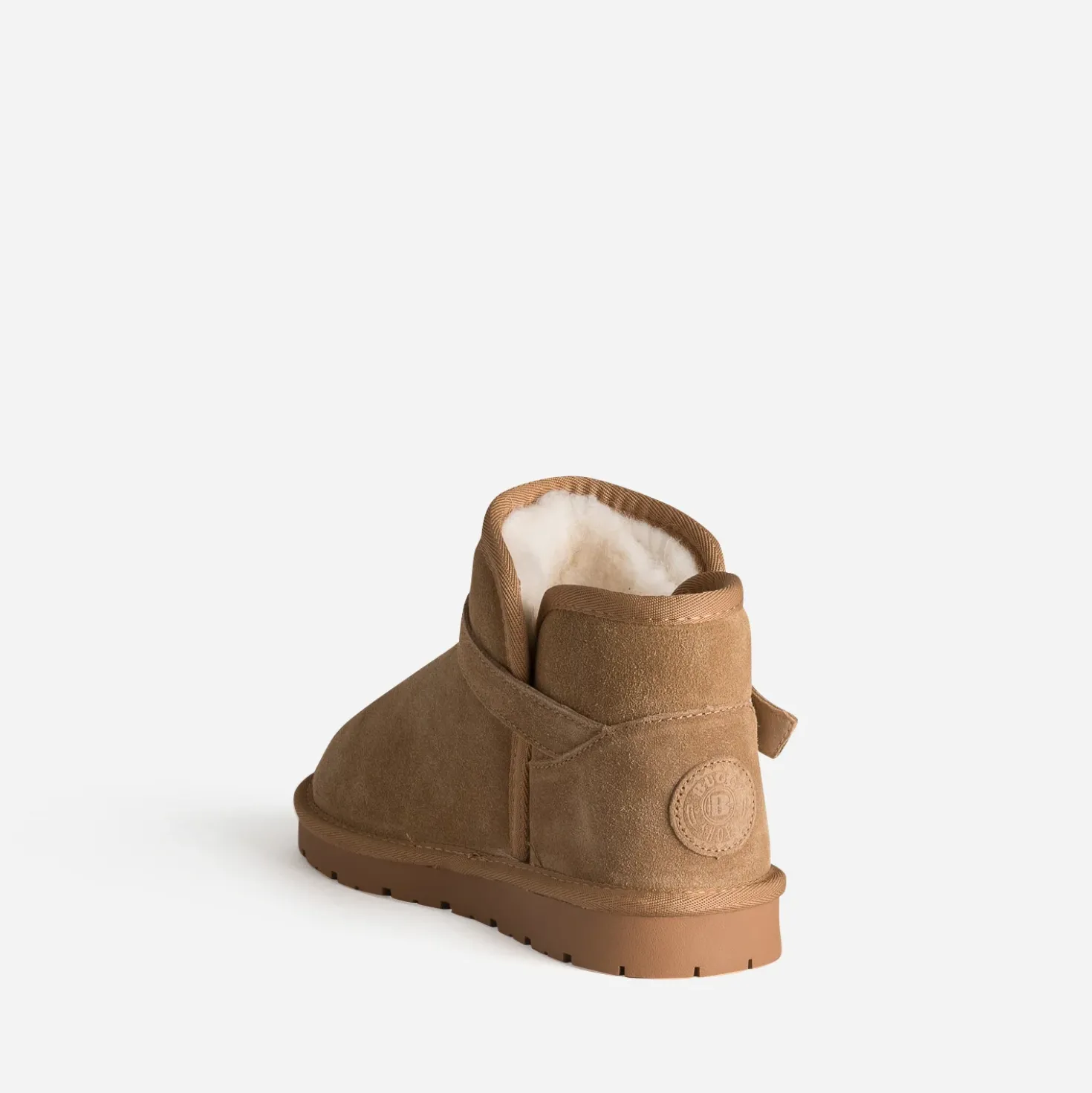 Boots BUGGY camel cuir velours fourré