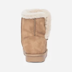 Boots camel fourré