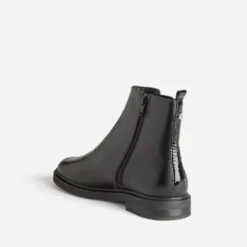 Boots ERAM FLEX noir cuir