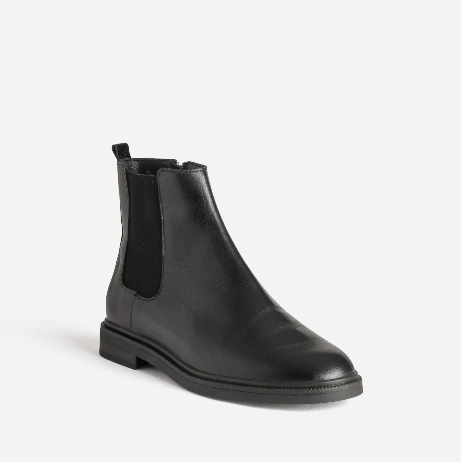 Boots ERAM FLEX noir cuir