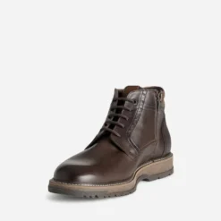 Boots FLUCHOS marron cuir