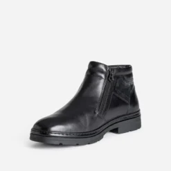 Boots FRANCE ARNO noir cuir