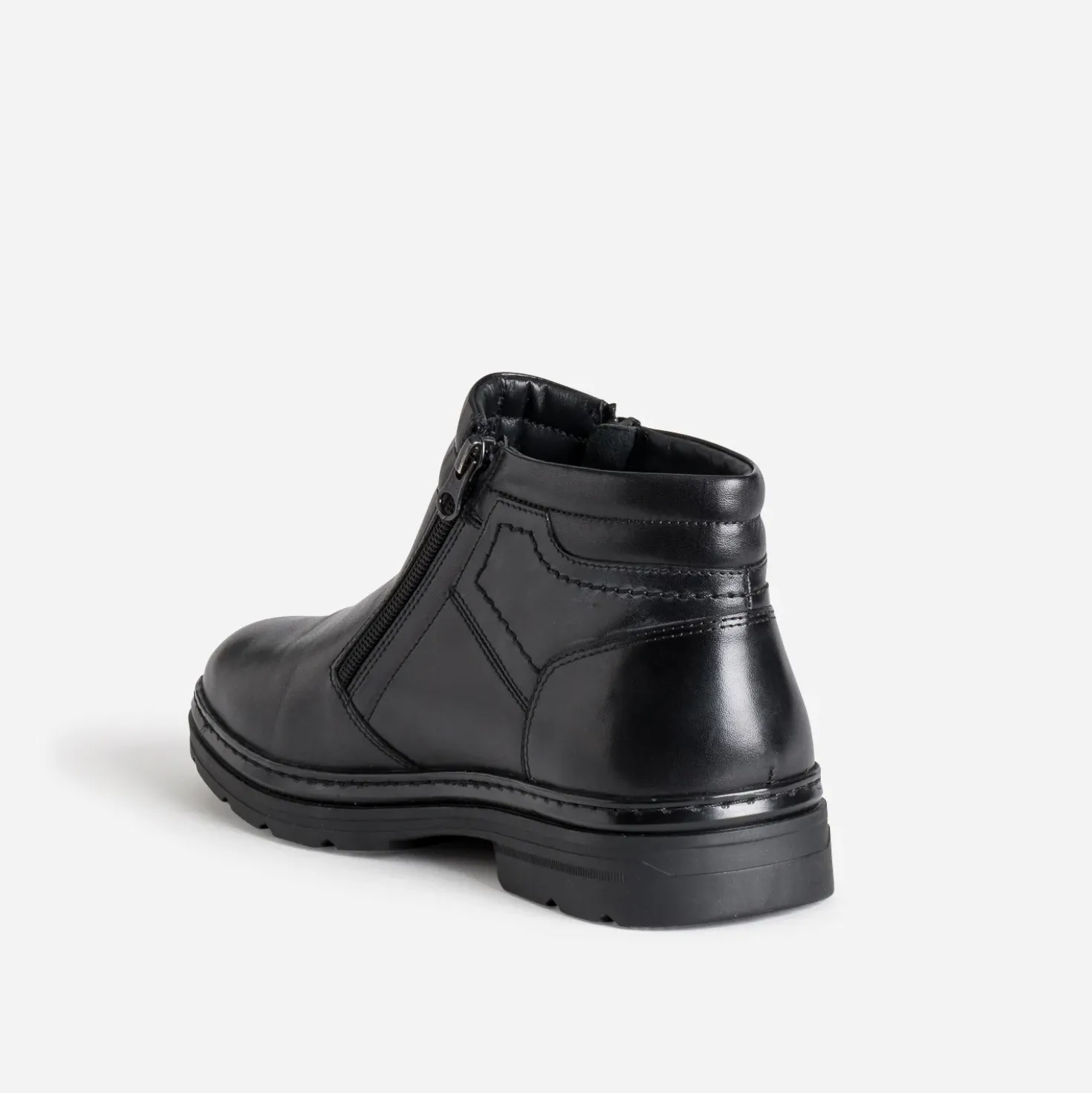 Boots FRANCE ARNO noir cuir