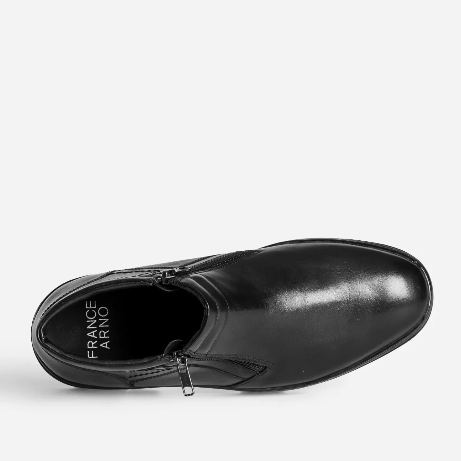 Boots FRANCE ARNO noir cuir