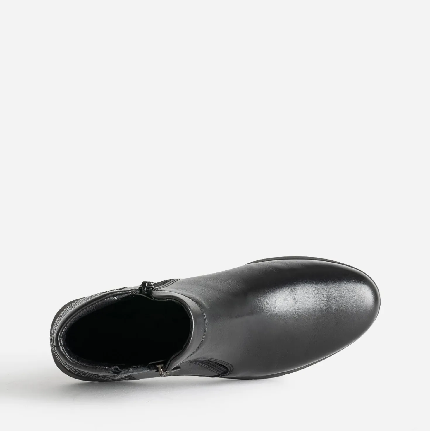 Boots FRANCE ARNO noir en cuir