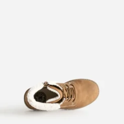Boots à lacet BUGGY camel fourré