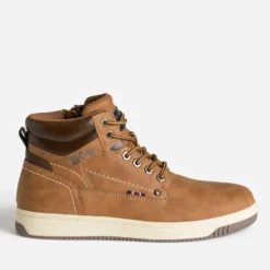 Boots à lacet LEE COOPER camel