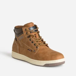 Boots à lacet LEE COOPER camel