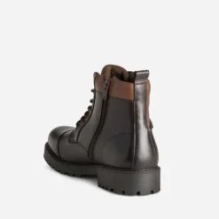 Boots à lacet REDSKINS marron cuir