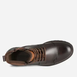 Boots à lacet REDSKINS marron cuir