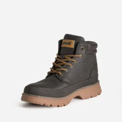 Boots à lacet SCHOTT marron