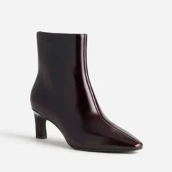 Boots marron cuir
