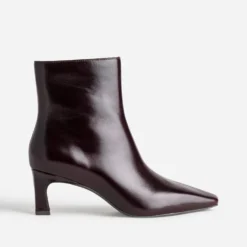 Boots marron cuir