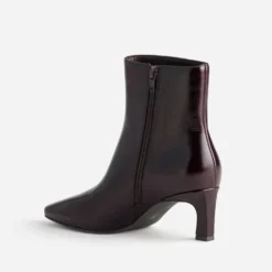 Boots marron cuir