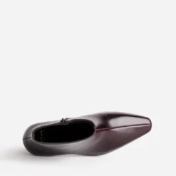 Boots marron cuir