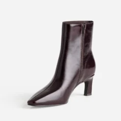 Boots marron cuir