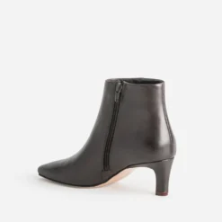Boots marron cuir bout pointu