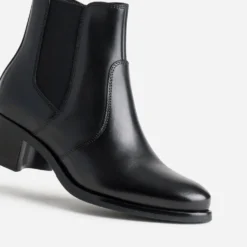 Boots noir cuir