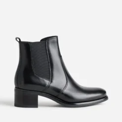 Boots noir cuir