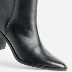 Boots noir cuir