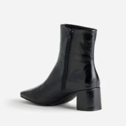 Boots noir cuir
