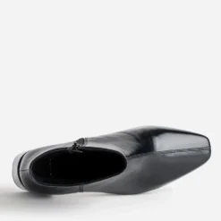 Boots noir cuir