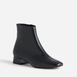 Boots noir cuir