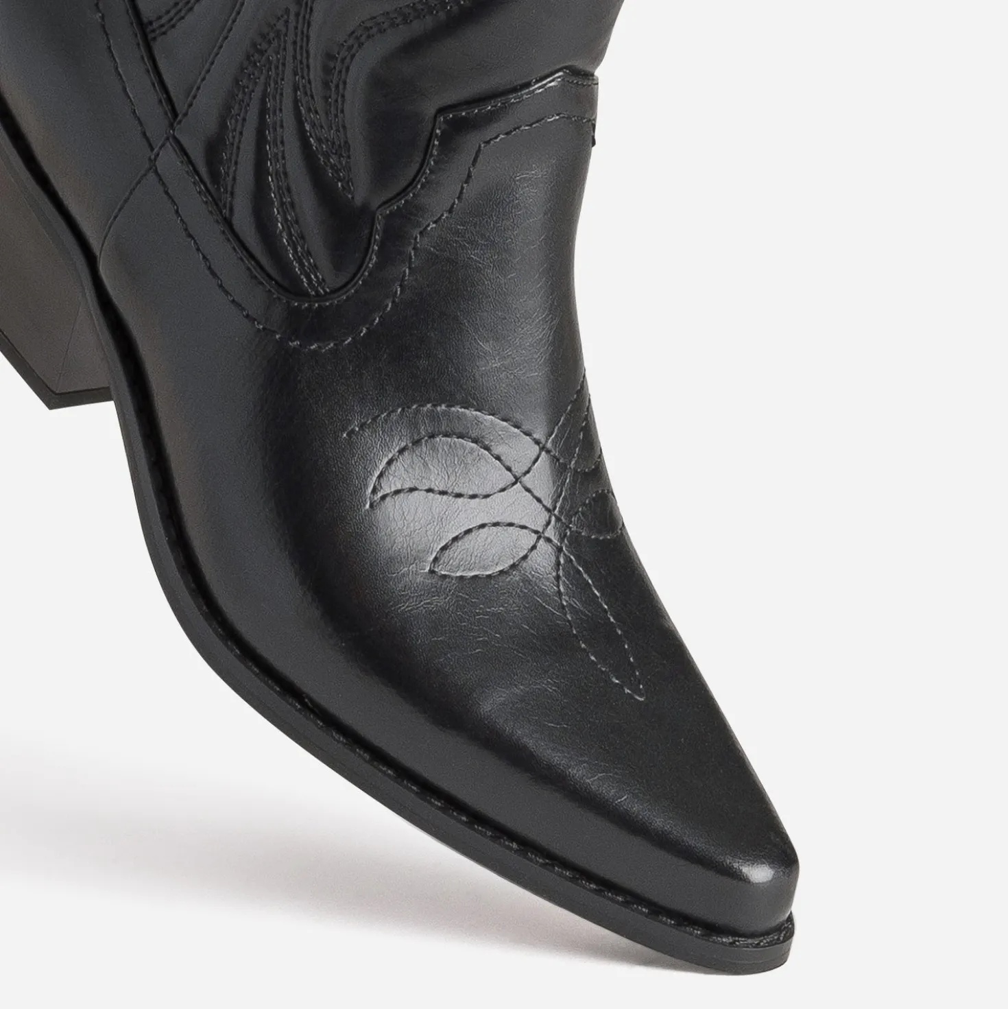 Boots santiag TEXTO noir