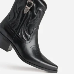 Boots santiag TEXTO noir