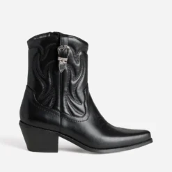 Boots santiag TEXTO noir