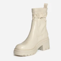 Boots TEXTO écru avec bride amovible
