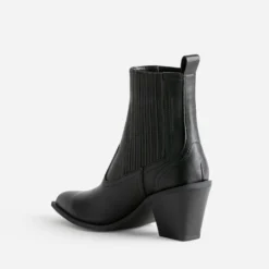 Boots Western TEXTO noir