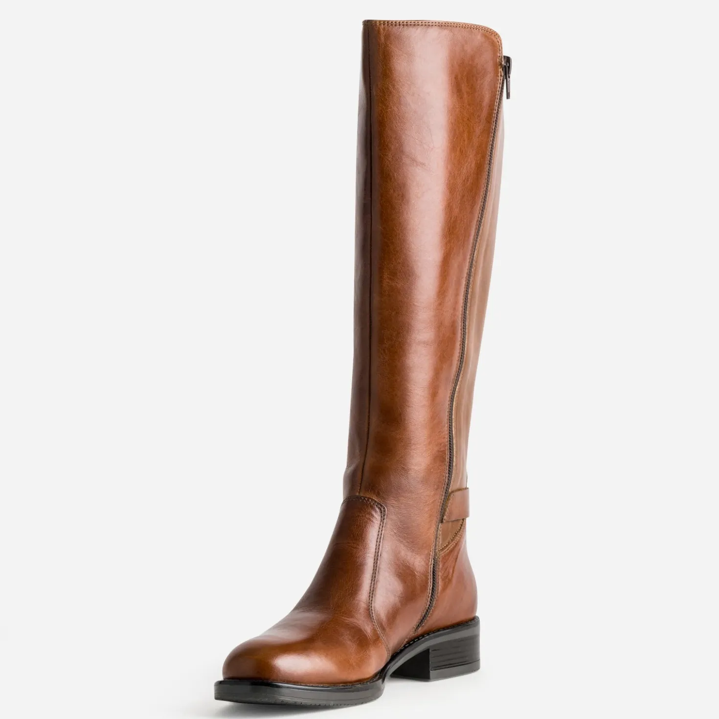 Botte cognac avec boucle