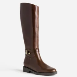 Botte cognac cuir