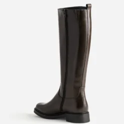 Botte marron cuir